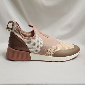 Sam Edelman Dania Multi-toned Mesh Chunky Sole Slip-On Sneakers (W Size 11)